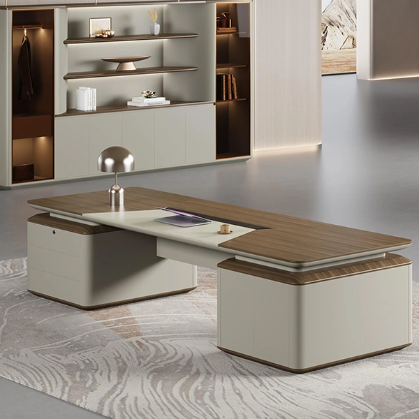 High end commercial executive office desk