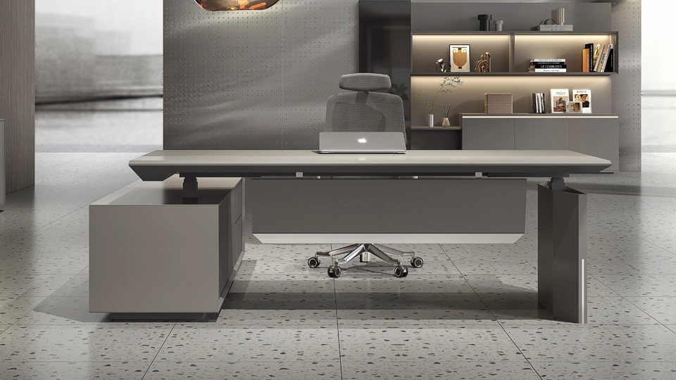 Paint Finish executive office desk