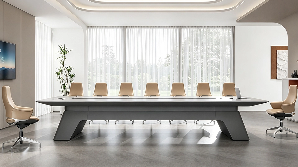 Modern Paint finish Conference table