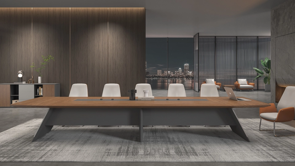 Modern Veneer Conference table