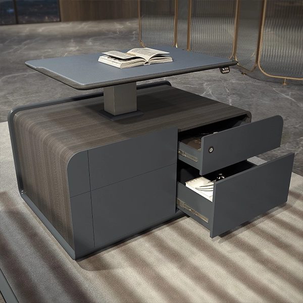 Veneer paint executive office desk