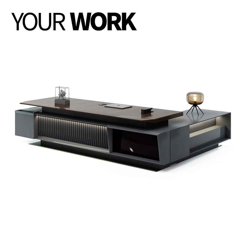 Modern Veneer executive office desk