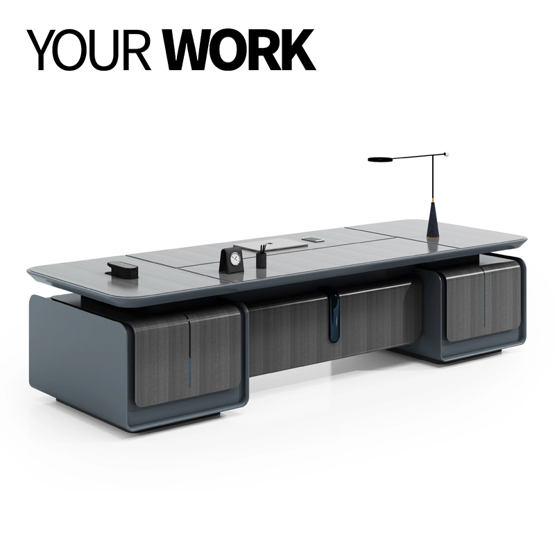 Veneer paint executive office desk